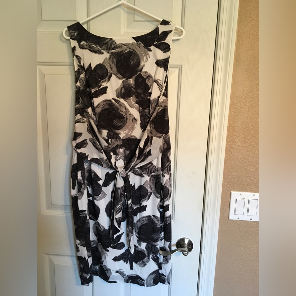 WHBM Tie front dress size 14